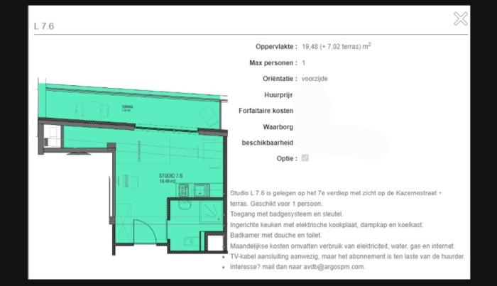 Plattegrond/floor plan room