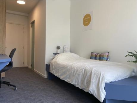 Kamer in residentie 18 m² in Brussel Anderlecht